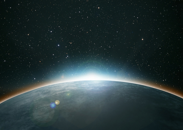 宇宙から見た地球